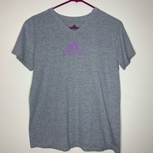 ADIDAS V NECK TEE